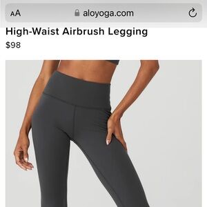 ALO YOGA High-Waist Airbrush Legging